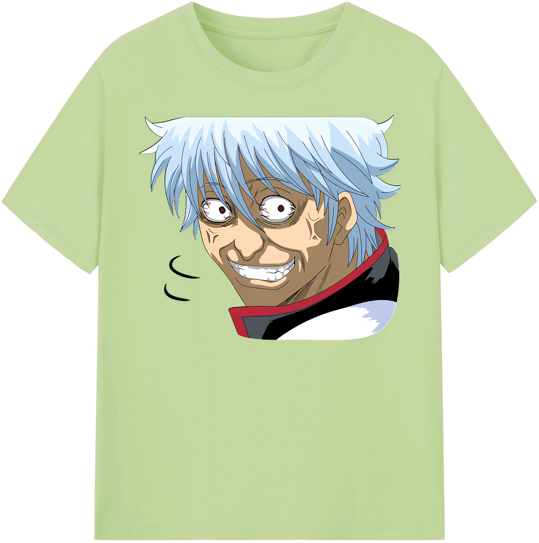（画像用） ぎんたま 坂田銀時（さかたぎんとき） 神楽 志村新八（しむら しんぱち） GINTAMA Sakata Gintoki Kagura Shimura Shinpachi 綿100％半袖Tシャツ（フロントプリント）